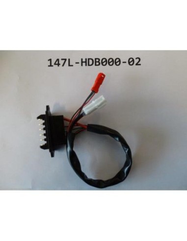 DISCHARGE CABLE/TUBE BATT TO MOT(NEW PLUG)/6PIN YX/110MM/G-SYSTEM/V1167/ W/USB / W/RE /NEW RUBBER
