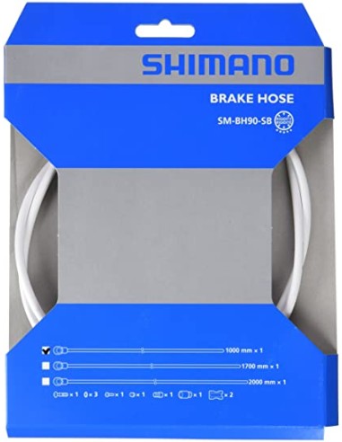 Tubo Olio Shimano Anteriore Bianco  BH90-SB