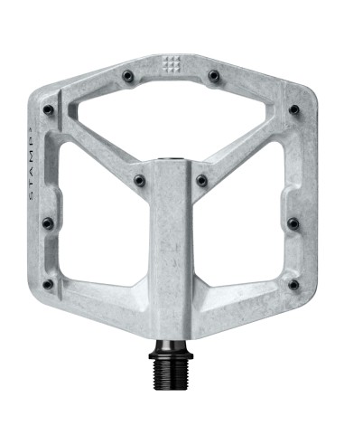 Pedali Crankbrothers Stamp 2 large raw silver v2
