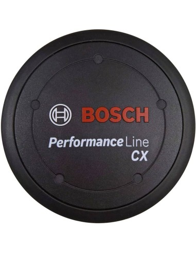 Coperchio logo Bosch Performance Line cx nero per e-bike Gen 2 motore cover 80mm