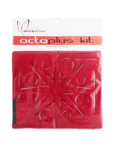 KIT OCTOPLUS RICAMBIO SPUGNETTE CASCO UNIVERSALE EFFETTO MARIPOSA