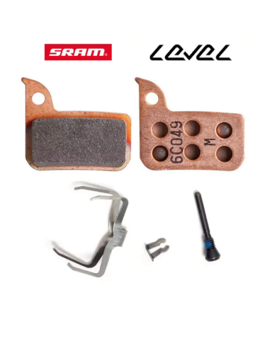 Pastiglie sram level metalliche