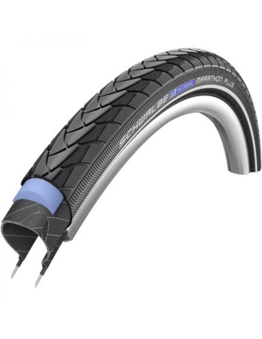 COPERTONE SCHWALBE MARATHON PLUS HS440 28x1.75" 47-622 TWINSKIN-NERO SG EC