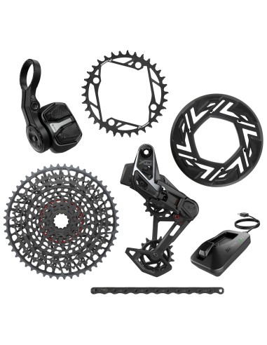 Gruppo cambio Sram X0 TType Eagl.AXS E-M 104BC