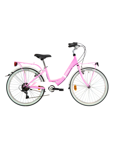 LOMBARDO 24 RIMINI 6 SPEED PINK 4003/WHITE GLOSSY *35*