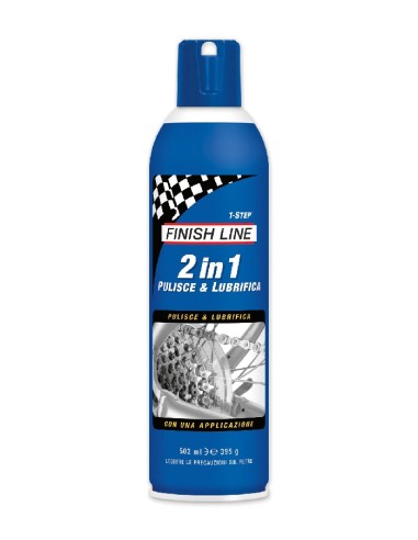 LUBRIFICANTE E PULENTE ‘2 IN 1‘ SPRAY 500 ML