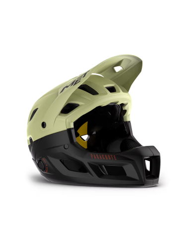 Casco Met Parachute Mcr Mips Ce Pistacchio Green Opaco  M