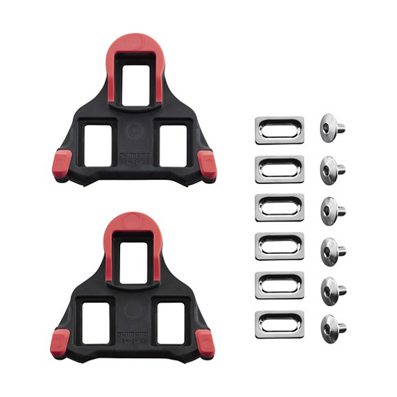 Tacchette Pedali SPD-SL SH10 Rosso 0 gradi - Foto 1 di 1