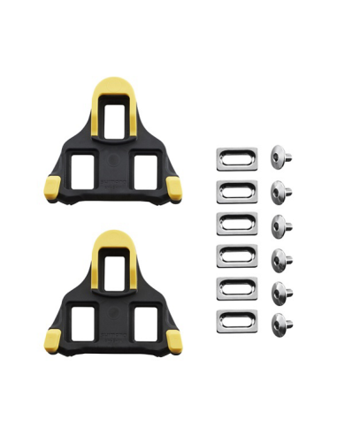 Tacchette Pedali SPD-SL SH11 Giallo 6 gradi