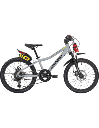 Lombardo Vulcano Pro 20 7 Sp Grey Tomaia/Black Glos
