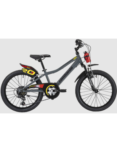 Lombardo Vulcano Race 20 6sp Grey Mapace/Black Glos