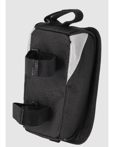 Custodia Smartphone oversize nero, 20x11,5x8cm, chiusura in velcro