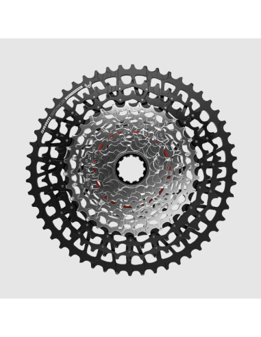 Cassetta Sram T-Type XS-1275 nero, 12v., 10-52 denti 00.2418.148.000
