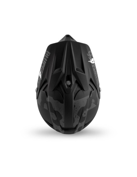 Casco Bluegrass Intox Nero Camo Opaco M