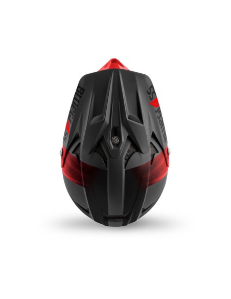 Casco Bluegrass Intox Nero Rosso Opaco M