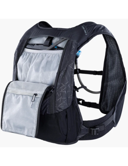 Zaino Evoc Hydro Pro Black 6 + Sacca Idrica 1,5 L
