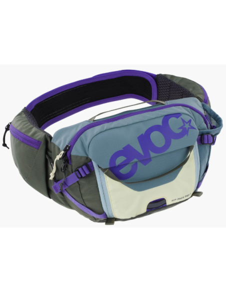 Marsupio Evoc Hip Pack Pro 3 Steel/Violet/Dark Olive