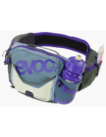 Marsupio Evoc Hip Pack Pro 3 Steel/Violet/Dark Olive