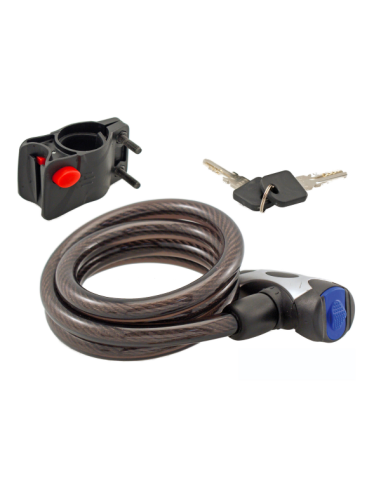 Lucchetto Cavo A Spirale Ø 12 - 1200...