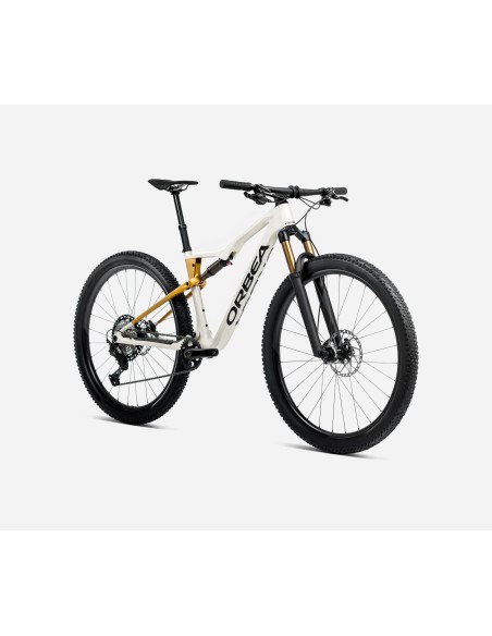 Orbea Oiz M10 AXS M Ivory White (Gloss) - Bumblebee Yellow (Matt)