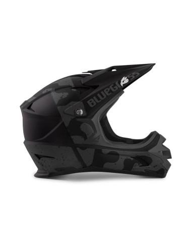 Casco Bluegrass Intox Nero Camo Opaco