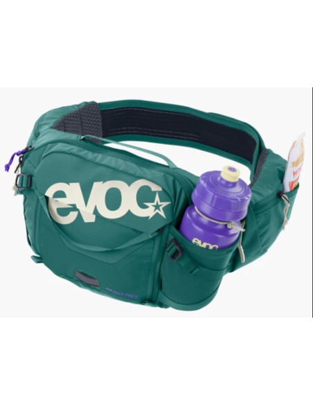 Marsupio Evoc Hip Pack Pro 3 Bottle Green