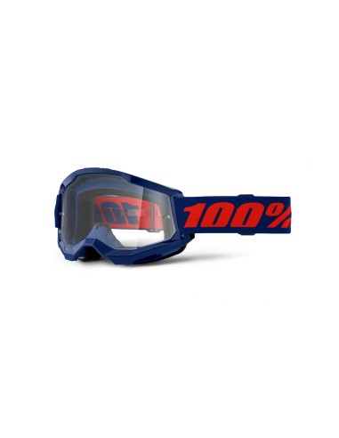 Maschera 100% Strata 2 Navy Lente...