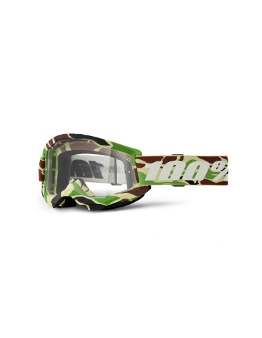 Maschera 100% Strata 2 War Camo Lente...
