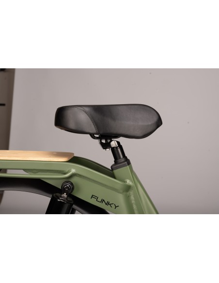 XP Funky 2 20" Matt Green | Bicicletta Elettrica Mini Fat per Ragazzi e Adulti