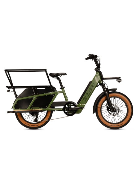 XP X-Load 2 20" Matt Green | E-Bike Mini Fat Potente e Robusta