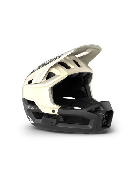 Casco Bluegrass Vanguard Core Mips Bianco Nero Opaco M