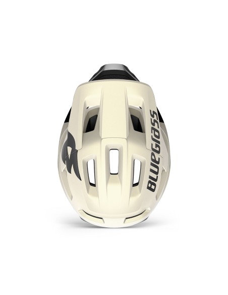 Casco Bluegrass Vanguard Core Mips Bianco Nero Opaco M