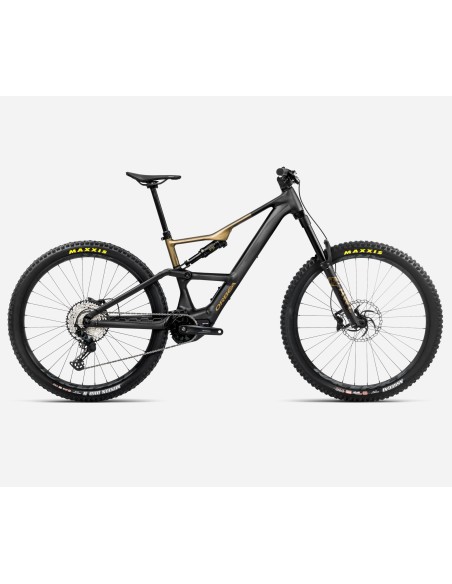 Orbea Rise LT H20 M 2025 Diamond Black–Splash Olive Green | Trail Bike Leggera e Potente