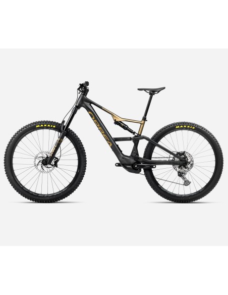 Orbea Rise LT H20 M 2025 Diamond Black–Splash Olive Green | Trail Bike Leggera e Potente