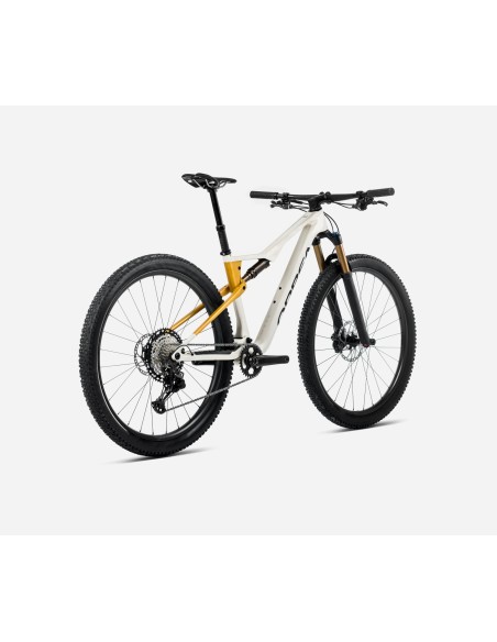 Orbea Oiz M10 AXS M Ivory White (Gloss) - Bumblebee Yellow (Matt)